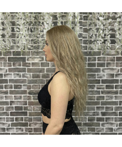 Glamora Serisi - Balköpüğü Kahküllü Kabarık Dalgalı Uzun Fiber Sentetik Peruk 