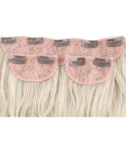 Fiber Sentetik Dalgalı Yarım Ay + 2 Yan Çıt Çıt - Balköpüğü Platin Röfleli