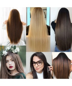 Fiber Sentetik Düz Yarım Ay + 2 Yan Çıt Çıt - Balköpüğü Platin Röfleli